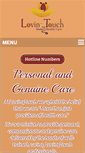 Mobile Screenshot of lovingtouchhhc.com
